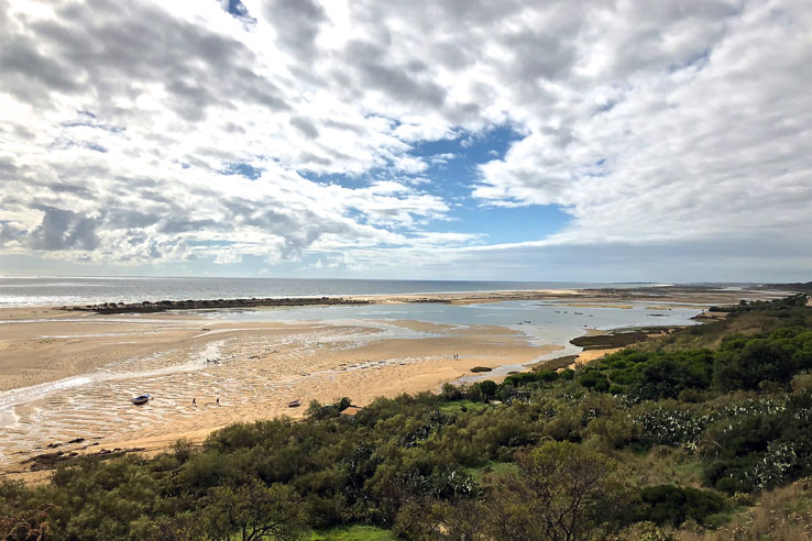 beach at Cacela Velha