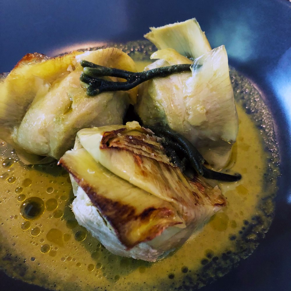 Alcachofa Frita at Arima